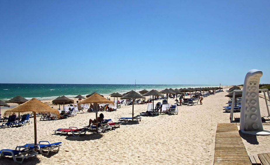 Beach Terra Estreita, Portugal, Portugal